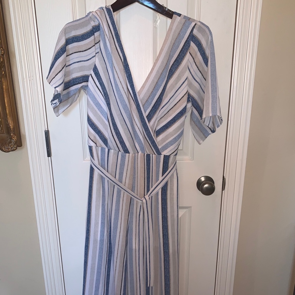 Striped romper